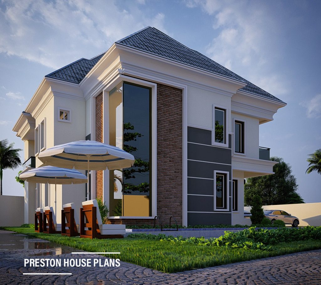 Bedroom Urban Duplex Preston House Plans