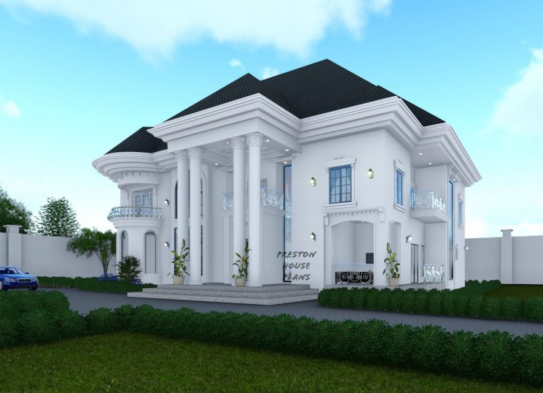 6 Bedroom Mansion - Preston House Plans