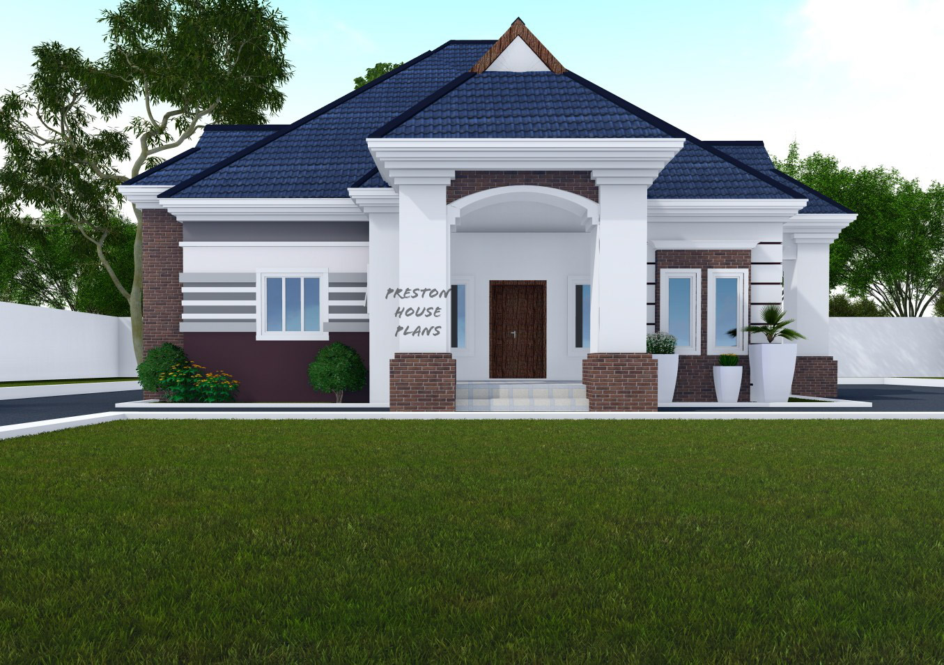Four Bedroom Bungalow Floor Plan In Nigeria Viewfloor Co