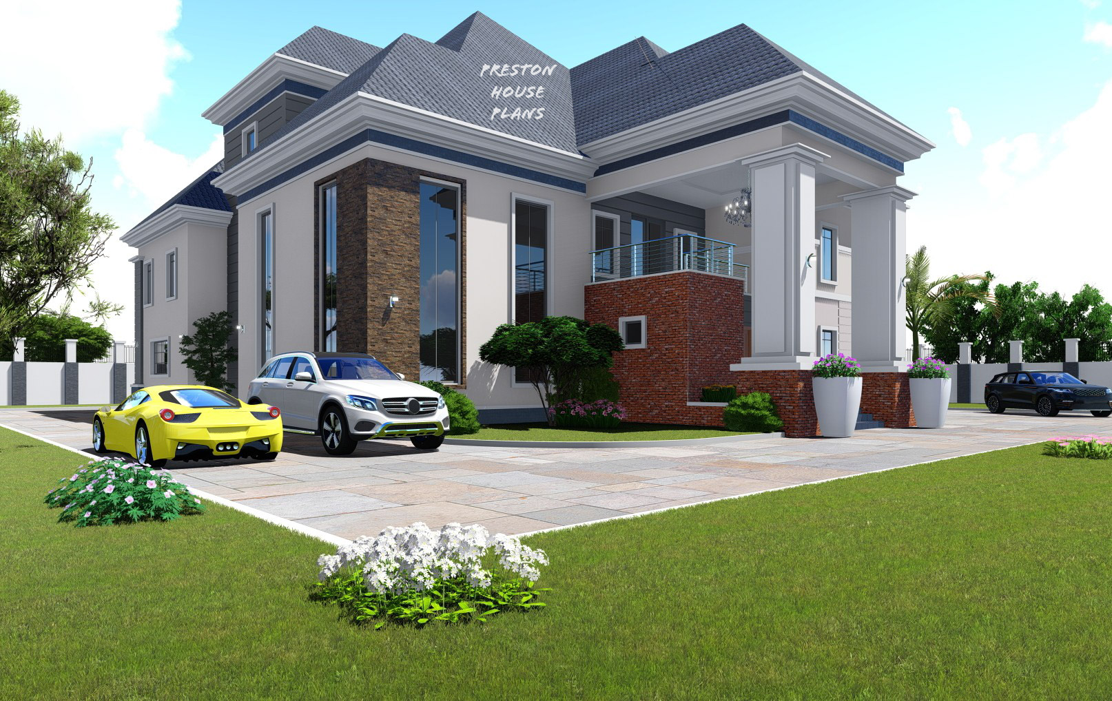 Bedroom Duplex House Floor Plans In Nigeria Home Alqu