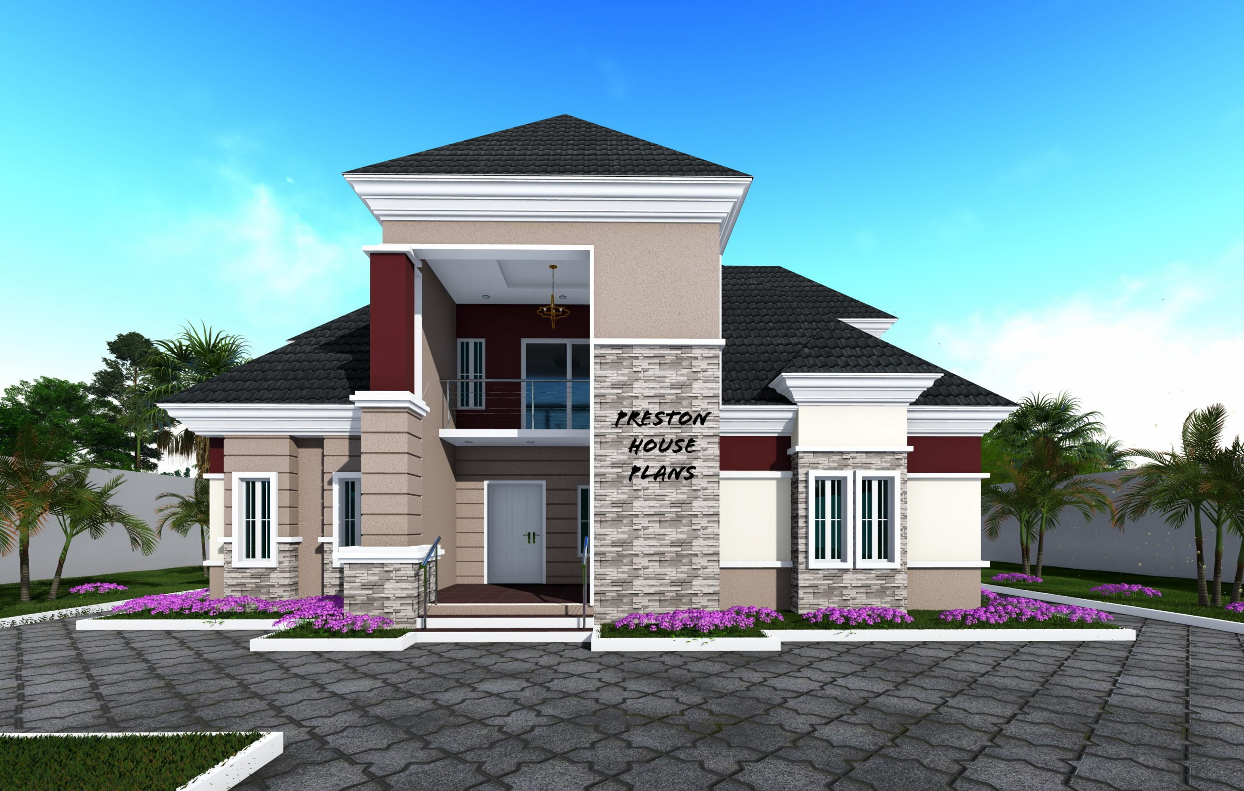 3 Bedroom Bungalow with a penthouse