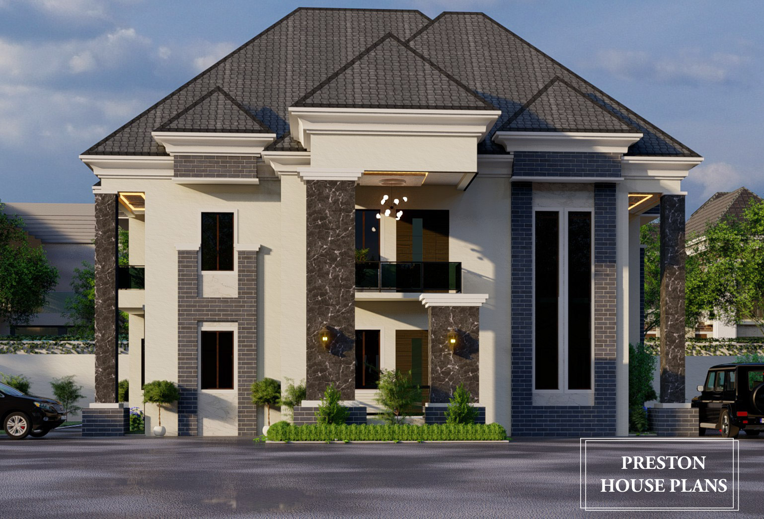 Nigerian Duplex Design Preston House Plans   PSX 20220904 210314 