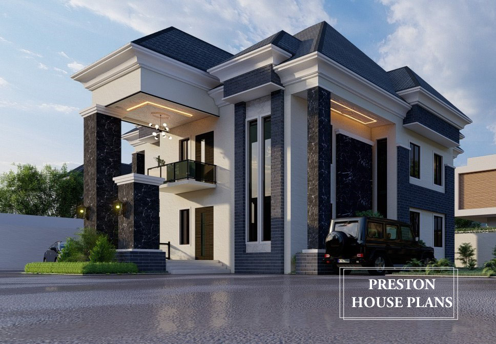 Nigerian Duplex Design Preston House Plans