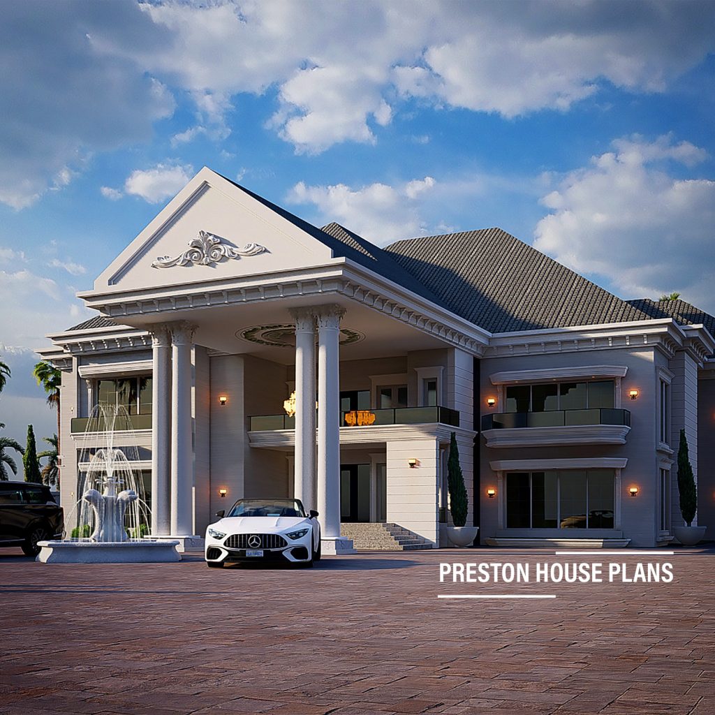 7 Bedroom Mansion Preston House Plans