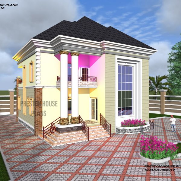 Modern 5 Bedroom House Plan Preston House Plans