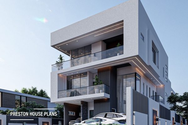 3 Box contemporary duplex design