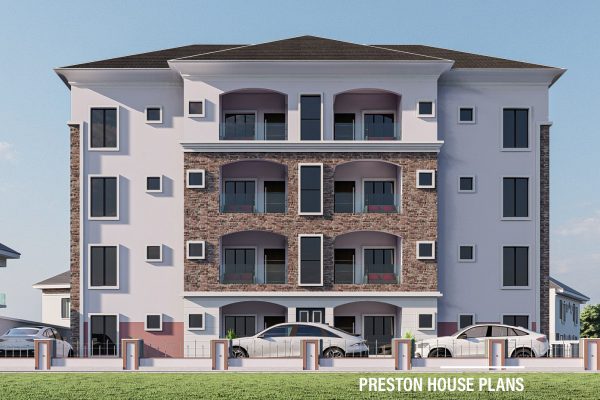 8 units of 2-bedroom flats